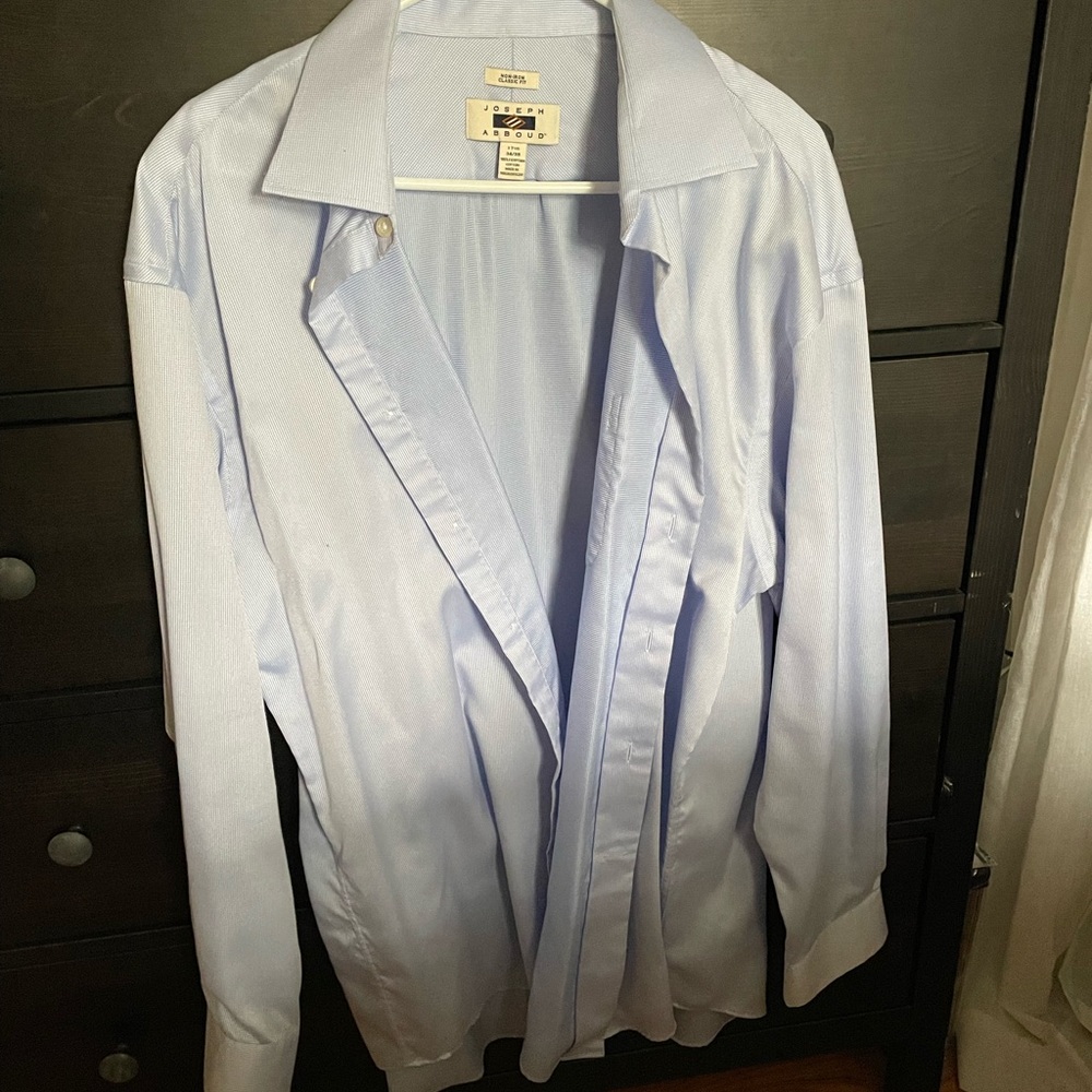 Joseph Abboud Blue Dress Shirt